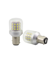 Boat Led Bulb, 4 watts - 10-30 volts - BAY15D - White - Single light - D27*54mm - T28-39L-BAY15D-W - AZLED
